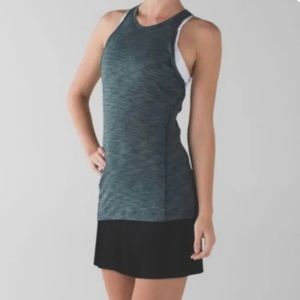 Lululemon &go Everywhere Tank Top Heathered Dark Fuel Green Size 4